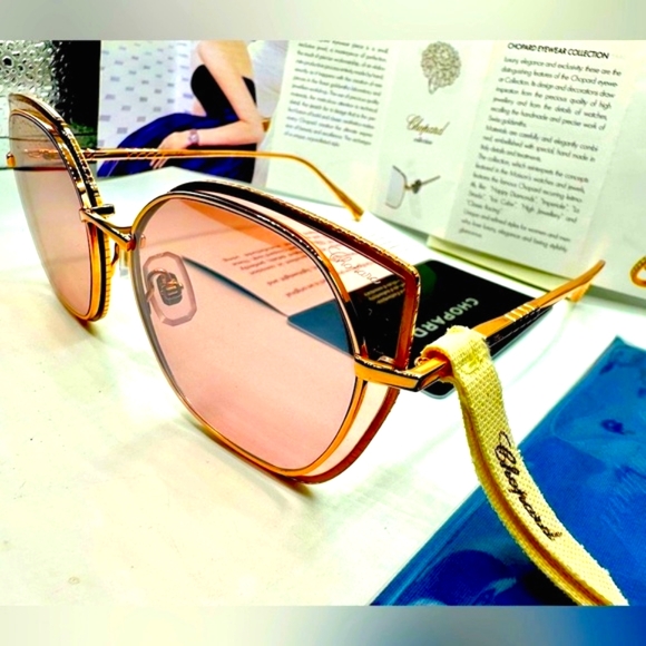 👑Chopard SCHF74, 01 8FCX ‼️Titanium 🩷Gorgeous, made in Italy 🇮🇹‼️ - Picture 15 of 16